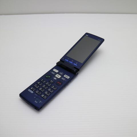 【中古】 美品 au KYF32 かんたんケータイ ブルー 安心保証 即日発送 ガラケー AU KYOCERA 本体 白ロム 土日祝発送OK