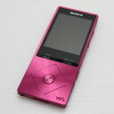 【中古】 美品 NW-A25 ボルドーピンク 安心保証 即日発送 オーディオプレイヤー SONY 本体 土日祝発送OK