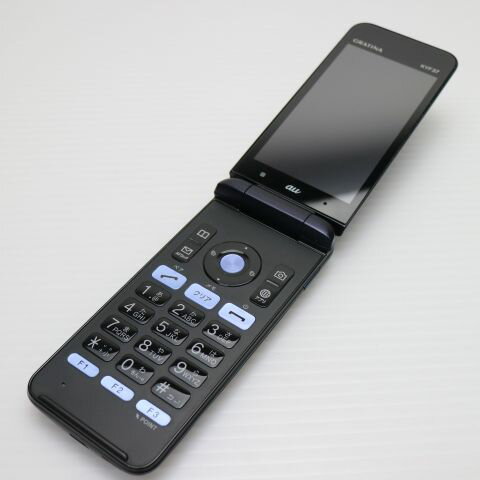【中古】 超美品 GRATINA KYF37 かんたんケータイ ブラック 安心保証 即日発送 中古本体 白ロム 中古 ガラケー au KYOCERA 土日祝発送OK