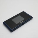 【中古】 超美品 HW-01L Wi-Fi STATION ブルー 本体 白ロム 中古 土日祝発送OK