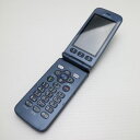 【中古】美品 F-01M ネイビー ガラケー 白ロム 中古スマホ 本体 土日祝発送OK
