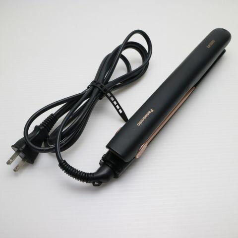 【中古】良品中古 EH-HS0E ナノケア ブラック 黒 ヘアアイロン Panasonic 安心保証 土日祝発送OK