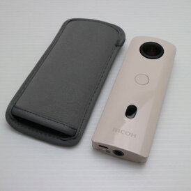 【中古】新品同様 THETA SC2 ベージュ 中古 本体 土日祝発送OK