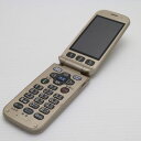 【中古】 中古 F-08C ゴールド 即日発送 DoCoMo ガラケー FUJITSU らくらくホン 本体 土日祝発送OK