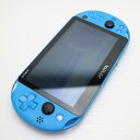 【中古】 美品 PCH-2000 PS VITA アクアブルー 安心保証 即日発送 game SONY PlayStation 本体 土日祝発送OK