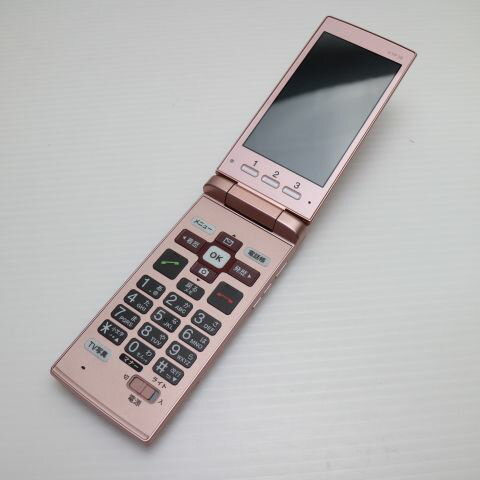 【中古】 超美品 au KYF36 かんたんケータイ ピンク 安心保証 即日発送 ガラケー KYOCERA au 本体 白ロム 土日祝発送OK