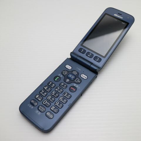 【中古】美品 F-01M ネイビー ガラケー 白ロム 中古スマホ 本体 土日祝発送OK 【中古】美品 F-01M ネイビー ガラケー 白ロム 中古スマホ 本体 土日祝発送OK