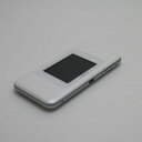 【中古】 超美品 HWD37 Speed Wi-Fi NEXT W06 ホワイト×シルバー 本体 白ロム 中古 土日祝発送OK
