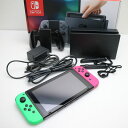 【中古】 美品 Nintendo Switch ネオングリーンネオンピンク 安心保証 即日発送 本体 土日祝発送OK