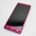 【中古】超美品 シンプルスマホ5 ワインレッド スマホ 白ロム 中古 土日祝発送OK