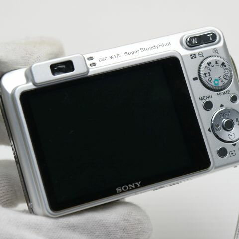 【中古】 美品 Cyber-shot DSC-W170 シルバー 安心保証 即日発送 SONY デジカメ デジタルカメラ 本体 土日祝発送OK