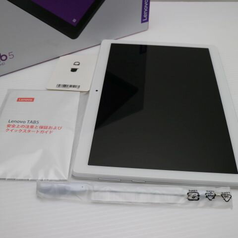 【中古】 新品同様 801LV Lenovo TAB5 ホワイト タブレット 本体 白ロム 中古 土日祝発送OK