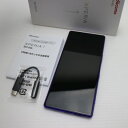 【中古】 超美品 SO-03L Xperia 1 パープル スマホ 本体 白ロム 中古 土日祝発送OK
