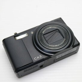 【中古】 良品中古 RICOH CX3 ブラック 安心保証 即日発送 RICOH デジカメ デジタルカメラ 本体 土日祝発送OK