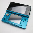 【中古】 美品 ニンテンドー3DS アクアブルー 安心保証 即日発送 game 任天堂 本体 土日祝発送OK