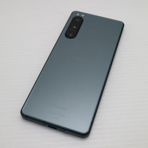 【中古】安心保証 新品同様 Xperia 5 IV SO-54C グリーン スマホ 中古土日祝発送