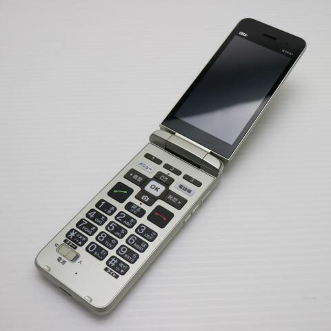 【中古】安心保証 超美品 KYF41 かんたんケータイ シャンパンゴールド 本体 即日発送 土日祝発送OK あす楽