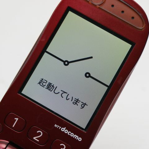 【中古】 美品 F-07A レッド 安心保証 即日発送 DoCoMo ガラケー FUJITSU Fー07A 本体 白ロム 土日祝発送OK
