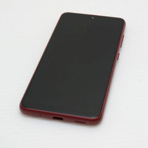 【中古】安心保証 新品同様 SC-56B Galaxy A22 5G レッド スマホ 白ロム 本体 即日発送 土日祝発送OK あす楽