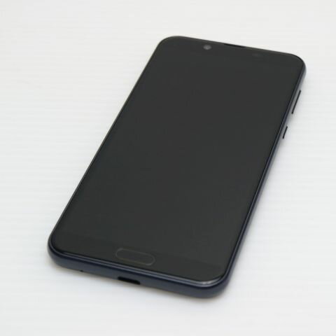 【中古】 新品同様 SH-01L AQUOS sense2 ニュアンスブラック スマホ 本体 白ロム 中古 土日祝発送OK