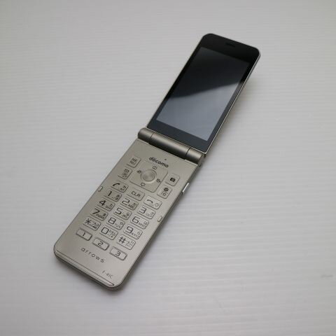 【中古】安心保証 美品 arrows ケータイ ベーシック F-41C ゴールド スマホ 白ロム 中古土日祝発送OK