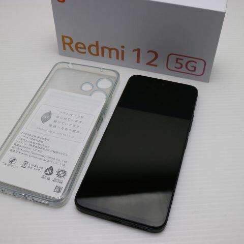 【中古】新品同様 SIMフリー Redmi 12 5G 128GB ミッドナイトブラック スマホ Xiaomi 安心保証 即日発送 土日祝発送OK 【中古】新品同様 SIMフリー Redmi 12 5G 128GB ミッドナイトブラック スマホ Xiaomi 安心保証 即日発送 土日祝発送OK