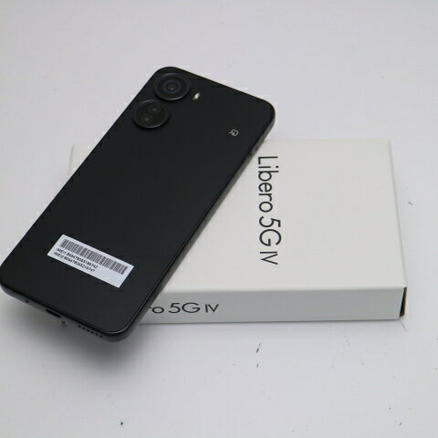 【新品未使用】 Y!mobile Libero 5G IV A302ZT ブラック スマホ ZTE 安心保証 即日発送 土日祝発送OK