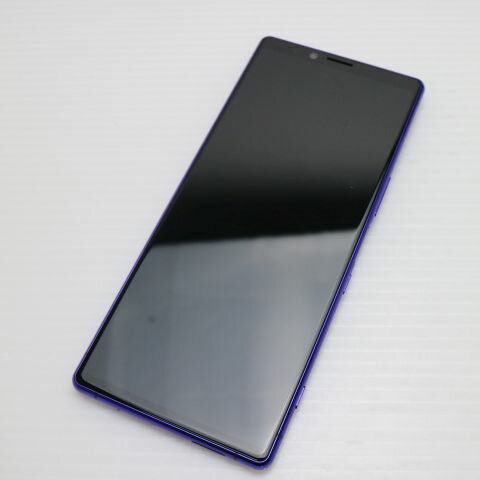 【中古】 美品 SO-03L Xperia 1 パープル スマホ 本体 白ロム 中古 土日祝発送OK