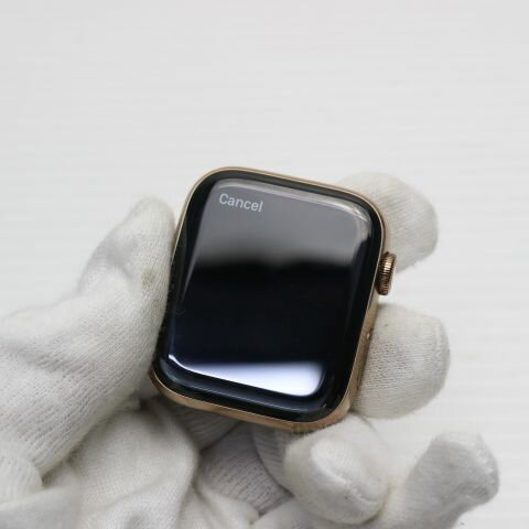 【中古】超美品 Apple Watch series5 44mm GPS+Cellularモデル ゴールド 中古 土日祝発送OK