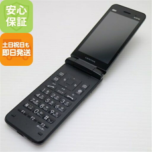 【中古】安心保証 良品中古 GRATINA KYF42 ブラック 白ロム 本体 即日発送 土日祝発送OK あす楽 【中古】安心保証 良品中古 GRATINA KYF42 ブラック 白ロム 本体 即日発送 土日祝発送OK あす楽