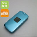 【中古】 超美品 F-01G らくらくホン ベーシック4 ブルー 安心保証 即日発送 ガラケー DoCoMo 富士通 本体 白ロム 土日祝発送OK
