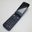 【中古】 美品 F-02J らくらくホン ネイビー 安心保証 即日発送 ガラケー DoCoMo 富士通 本体 白ロム 土日祝発送OK