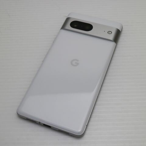 【中古】安心保証 新品同様 SIMフリー Google Pixel 7 128GB スノー スマホ 中古土日祝発送