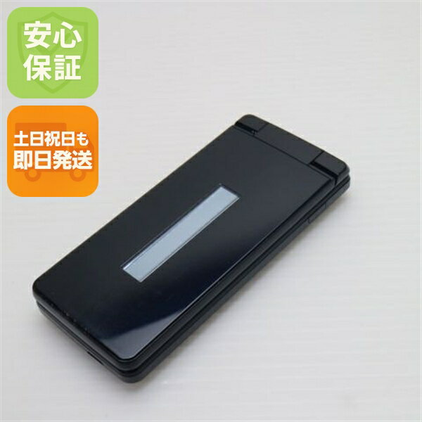 【中古】 良品中古 805SH AQUOS ケータイ3 ブラック ガラケー 本体 白ロム 中古 土日祝発送OK