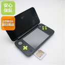 【中古】 美品 NEWニンテンドー2DS LL ブラック×ライム 安心保証 即日発送 2DS NINTENDO 本体 土日祝発送OK|詳細画像