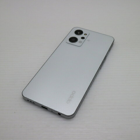 【中古】新品同様 OPPO Reno9 A ムーンホワイト SIMフリー スマホ OPPO 安心保証 即日発送 土日祝発送OK
