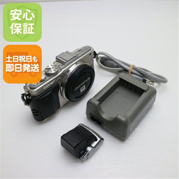 【中古】 超美品 E-PL5 シルバー ボディ 安心保証 即日発送 デジ1 Canon デジタルカメラ 本体 土日祝発送OK