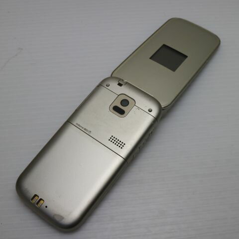 【中古】 中古 F-01G らくらくホン ベーシック4 ゴールド 即日発送 ガラケー DoCoMo 富士通 本体 土日祝発送OK