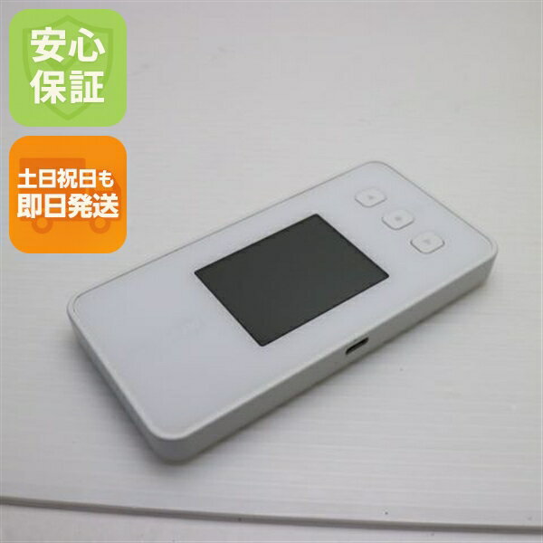 【中古】安心保証 美品 Speed Wi-Fi 5G X11 NAR01 スノーホワイト スマホ 白 ...