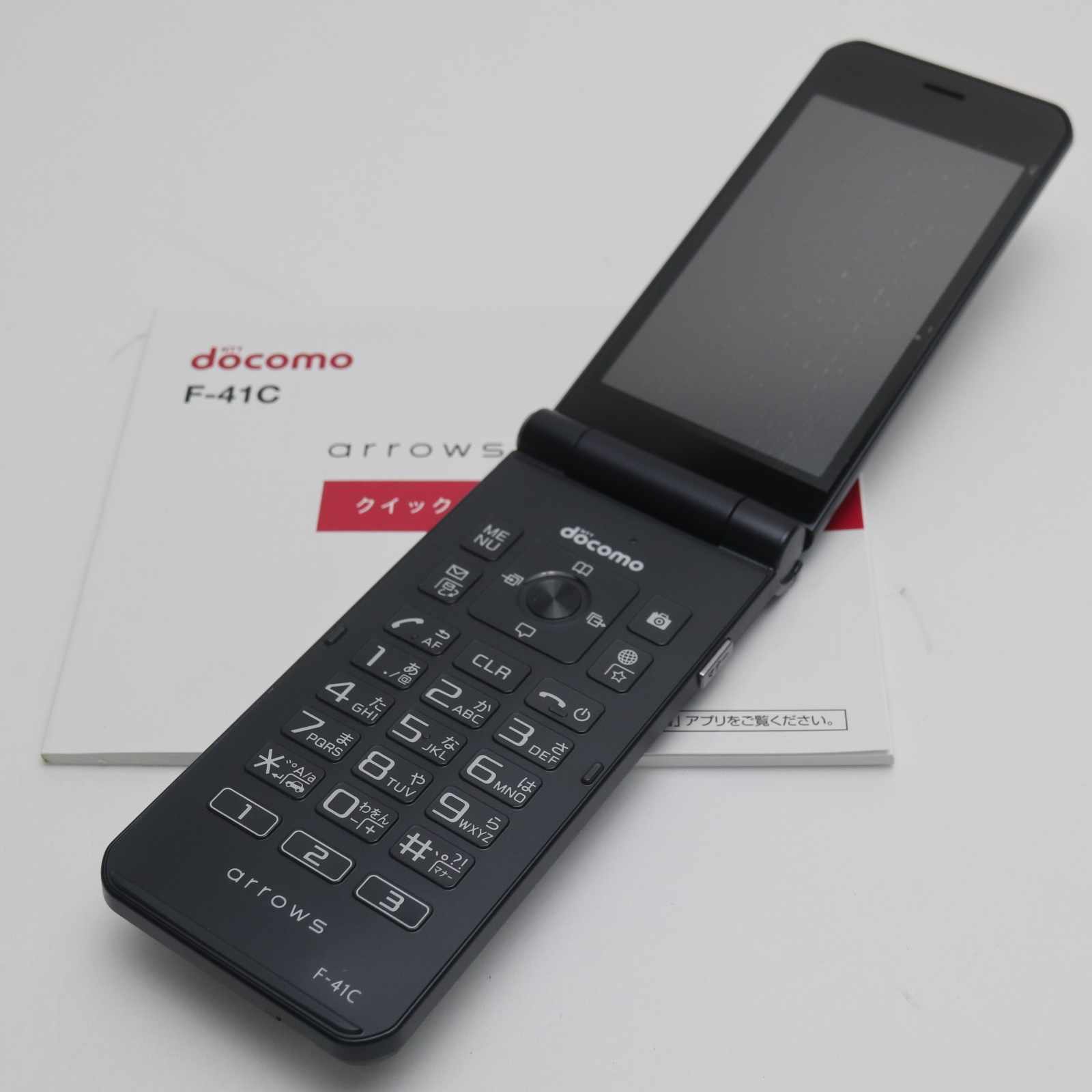 【新品未使用】 arrows ケータイ ベーシック F-41C ネイビー スマホ 白ロム 土日祝発送OK