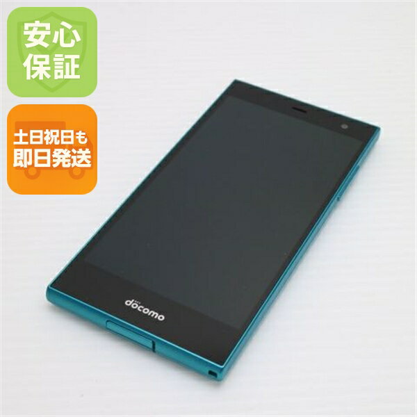 【中古】 新品同様 F-01H arrows Fit midori グリーン 安心保証 即日発送 スマホ DoCoMo 富士通 本体 白ロム 土日祝発送OK
