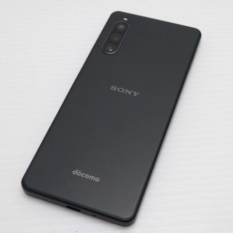 【中古】安心保証 新品同様 Xperia 10 IV SO-52C ブラック スマホ 白ロム 中古土日祝発送OK
