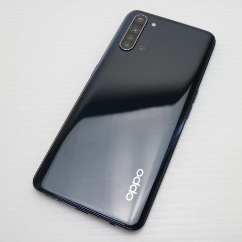 【中古】超美品 A002OP Y!mobile OPPO Reno3 A ブラック スマホ 白ロム 中古 土日祝発送OK