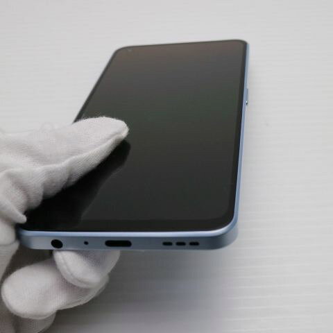 【中古】安心保証 新品同様 SIMフリー OPPO Reno7 A ブルー スマホ 中古土日祝発送