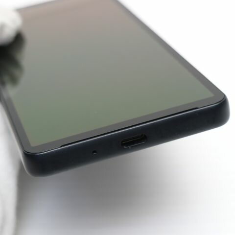 【中古】超美品 A302SO Xperia 10 V ブラック SOFTBANK スマホ SONY 安心保証 即日発送 土日祝発送OK