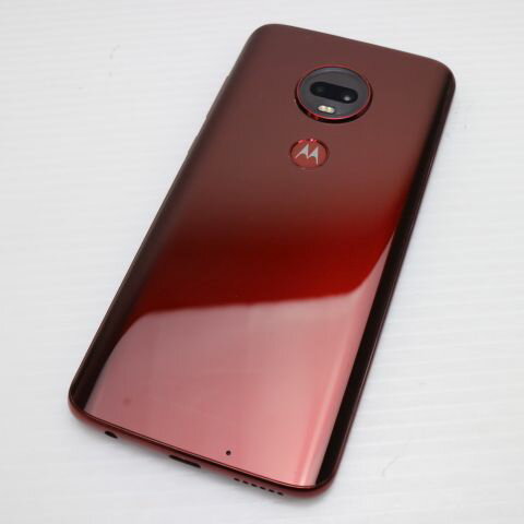 【中古】超美品 Moto G7 plus ビバレッド スマホ 白ロム 中古スマホ 本体 土日祝発送OK