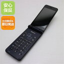 【中古】 超美品 SH-02K ブラック ガラケー 本体 白ロム 中古 土日祝発送OK