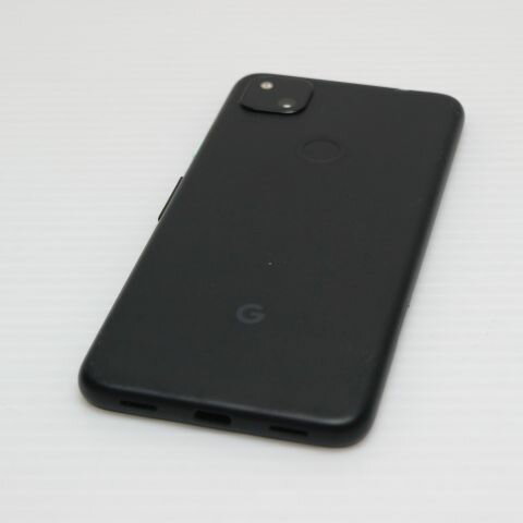 【中古】美品 SIMフリー Google Pixel 4a ブラック スマホ 白ロム 中古 土日祝発送OK