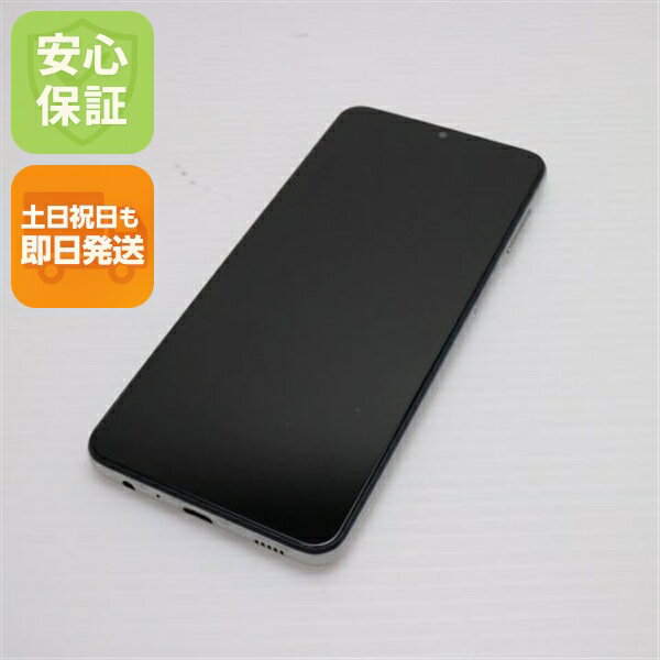 【中古】安心保証 美品 Galaxy A32 5G SCG08 オーサムホワイト 白ロム 本体 即日発送 土日祝発送OK あす楽