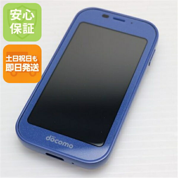 【中古】超美品 SH-03M ブルー 白ロム 安心保証 即日発送 本体 土日祝発送OK